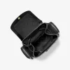Jet Set Mittelgroßer Rucksack aus genarbtem Leder Jet Set Mittelgroßer Rucksack aus genarbtem Leder