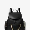 Jet Set Mittelgroßer Rucksack aus genarbtem Leder Jet Set Mittelgroßer Rucksack aus genarbtem Leder