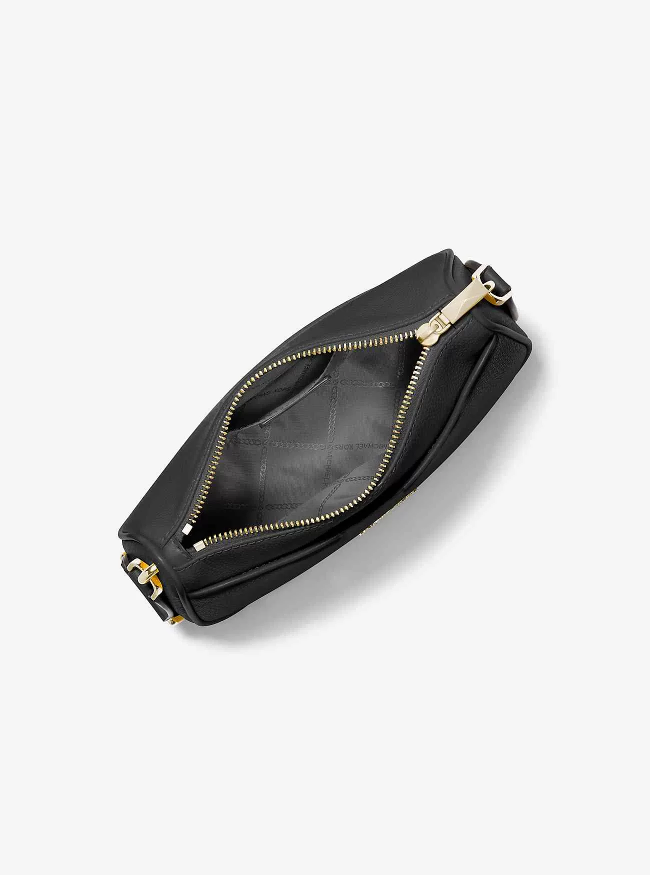 Jet Set mittelgroße Umhängetasche aus genarbtem Leder mit Hülle für Apple AirPods Pro®