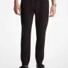 Jogginghose aus Baumwollmischung mit Logo-Prägung Jogginghose aus Baumwollmischung mit Logo-Prägung