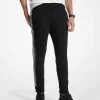 Jogginghose aus Baumwollmischung mit Logoband Jogginghose aus Baumwollmischung mit Logoband