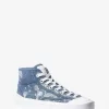 Jude High-Top-Sneaker aus Denim mit Spritzern Jude High-Top-Sneaker aus Denim mit Spritzern
