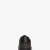 Keating-Logo und Leder-Sneaker