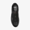 Keating-Logo und Leder-Sneaker