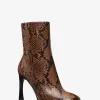 Kelsea Lederstiefel mit Schlangenprägung Kelsea Lederstiefel mit Schlangenprägung