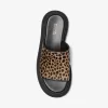 Kendra Plateau-Sandale aus Kalbshaar mit Cheetah-Print Kendra Plateau-Sandale aus Kalbshaar mit Cheetah-Print