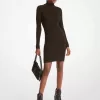 Kleid aus gerippter Merinowollmischung Kleid aus gerippter Merinowollmischung