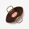 Kleine Fächertasche „Isa“ aus Leder Kleine Fächertasche „Isa“ aus Leder