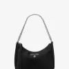 Kleine Nylon-Gabardine-Pochette mit Jet-Set-Charm Kleine Nylon-Gabardine-Pochette mit Jet-Set-Charm