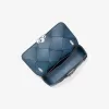 Kleine Tribeca-Schultertasche aus gewebtem Leder