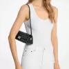 Kleine umwandelbare Ludlow-Pochette aus Leder mit Nieten Kleine umwandelbare Ludlow-Pochette aus Leder mit Nieten