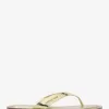 Koko Flip-Flop aus Metallic-Knisterleder Koko Flip-Flop aus Metallic-Knisterleder