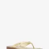 Koko Flip-Flop aus Metallic-Knisterleder Koko Flip-Flop aus Metallic-Knisterleder