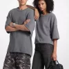 Kurzärmliger Pullover aus Woll- und Kaschmirmischung Kurzärmliger Pullover aus Woll- und Kaschmirmischung