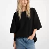 Kurzarmpullover aus Baumwolle Kurzarmpullover aus Baumwolle