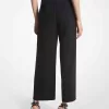 Kurze Hose aus Stretch-Twill mit Gürtel Kurze Hose aus Stretch-Twill mit Gürtel