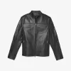 Leder-Racer-Jacke Leder-Racer-Jacke
