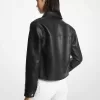 Leder-Utility-Jacke Leder-Utility-Jacke