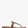Lena Leder-T-Riemen-Sandale Lena Leder-T-Riemen-Sandale
