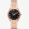 Lennox Roségoldfarbene Uhr Lennox Roségoldfarbene Uhr