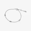 Logo-Armband aus Sterlingsilber mit Edelmetallbeschichtung Logo-Armband aus Sterlingsilber mit Edelmetallbeschichtung