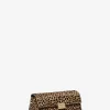 Ludlow Kleine wandelbare Pochette aus Kalbshaar mit Gepardenmuster Ludlow Kleine wandelbare Pochette aus Kalbshaar mit Gepardenmuster