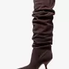 Luna-Wildlederstiefel