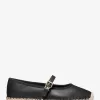 Lynn Ballett-Espadrille aus Leder Lynn Ballett-Espadrille aus Leder