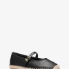 Lynn Ballett-Espadrille aus Leder Lynn Ballett-Espadrille aus Leder