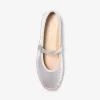 Lynn Ballett-Espadrille aus Metallic-Leder Lynn Ballett-Espadrille aus Metallic-Leder