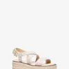 Lynn Signature Logo Plateau-Espadrille-Sandale Lynn Signature Logo Plateau-Espadrille-Sandale