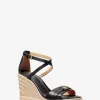 Mandy Keilsandalette aus Leder Mandy Keilsandalette aus Leder
