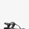 Mandy Leder-T-Riemen-Sandale Mandy Leder-T-Riemen-Sandale
