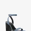 Merriam Denim-Sandale mit Blockabsatz Merriam Denim-Sandale mit Blockabsatz