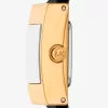 Mini-Darrington-Uhr aus Gold und Leder Mini-Darrington-Uhr aus Gold und Leder