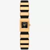 Mini-Darrington-Uhr aus Gold und Leder Mini-Darrington-Uhr aus Gold und Leder