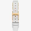 Mini-Darrington-Uhr aus Gold und Leder Mini-Darrington-Uhr aus Gold und Leder
