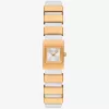 Mini-Darrington-Uhr aus Gold und Leder Mini-Darrington-Uhr aus Gold und Leder