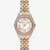 Mini Harlowe Pavé Tri-Tone Uhr Mini Harlowe Pavé Tri-Tone Uhr