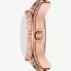Mini-Lexington Pavé-Armbanduhr in Roségold Mini-Lexington Pavé-Armbanduhr in Roségold