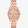 Mini Ritz Pavé Roségoldfarbene Uhr Mini Ritz Pavé Roségoldfarbene Uhr
