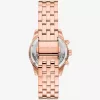 Mini Ritz Pavé Roségoldfarbene Uhr Mini Ritz Pavé Roségoldfarbene Uhr