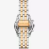 Mini Ritz Pavé zweifarbige Uhr Mini Ritz Pavé zweifarbige Uhr