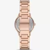 Mini-Sage-Pavé-Armbanduhr in Roségold Mini-Sage-Pavé-Armbanduhr in Roségold