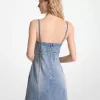 Minikleid aus Stretch-Denim Minikleid aus Stretch-Denim