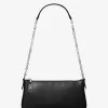 Mittlere Empire-Pochette aus Leder mit Kettengliedern