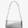 Mittlere Empire-Pochette aus Metallic-Leder Mittlere Empire-Pochette aus Metallic-Leder