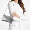 Mittlere Empire-Pochette aus Metallic-Leder Mittlere Empire-Pochette aus Metallic-Leder