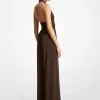 Neckholder-Jumpsuit aus Stretch-Jersey Neckholder-Jumpsuit aus Stretch-Jersey