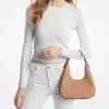Nolita Kleine Hobo-Schultertasche aus gekrispeltem Leder
